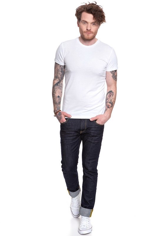 LEE T SHIRT TWIN PACK CREW WHITE L680AI12
