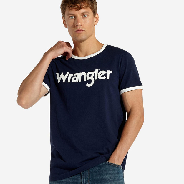 Wrangler t shirt best sale heren