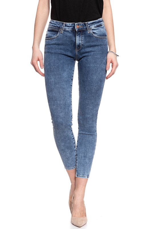 WRANGLER SKINNY CROP STATIC BLUE W28MSV25J W28MSV25J