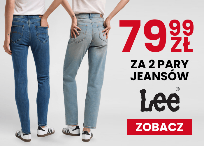 2 PARY JEANSÓW LEE ZA 79.99 ZŁ