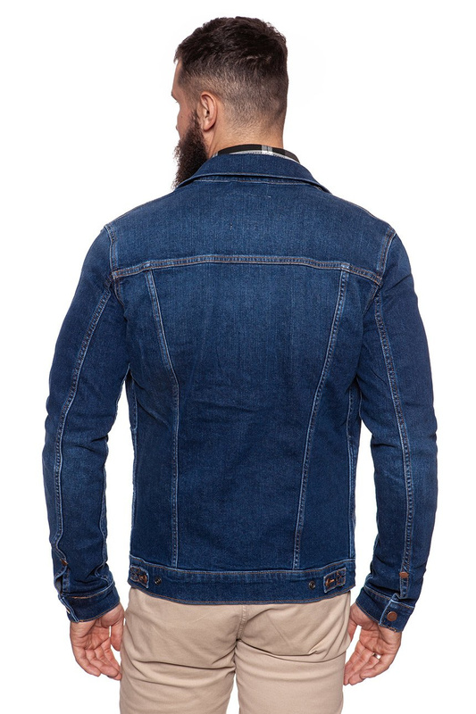 KURTKA JEANSOWA WRANGLER REGULAR JACKET SWING W443K3TK7 112128866