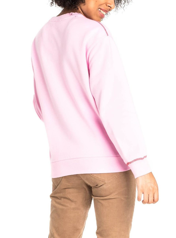 BLUZA DAMSKA LEE LOGO SWS FROST PINK L36GTXMC 112107859