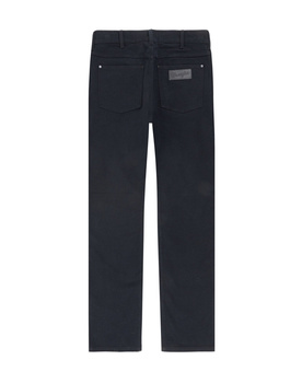 WRANGLER GREENSBORO MĘSKIE SPODNIE MATERIAŁOWE MATERIAŁ BLACK 112341455 W15Q011936