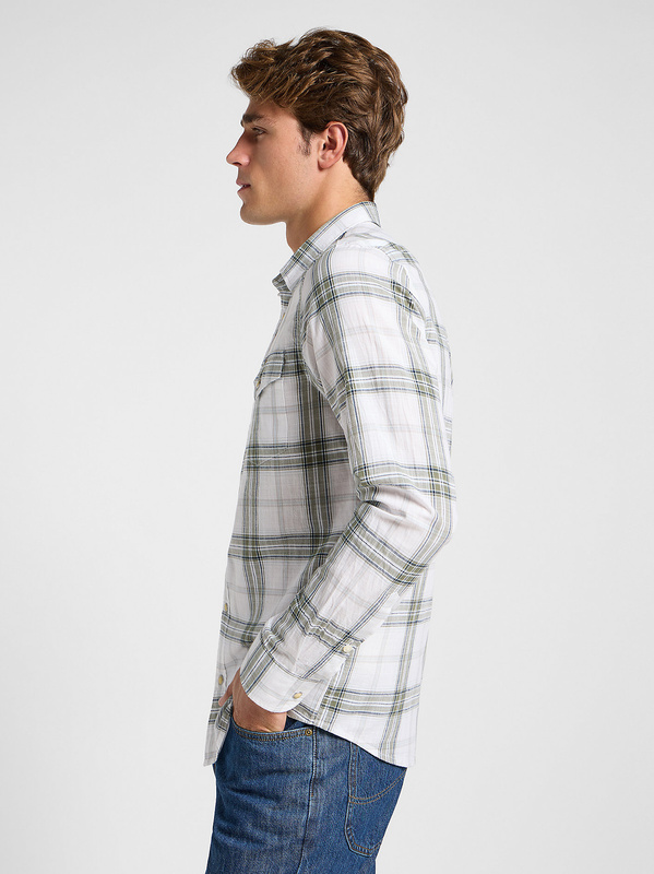 LEE MĘSKA KOSZULA LEE CLEAN WESTERN SHIRT MERCANTILE BRIG 112363912