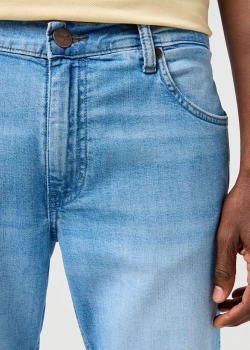 MESKIE SPODNIE JEANSOWE WRANGLER GREENSBORO SLATE SHADE 112362439