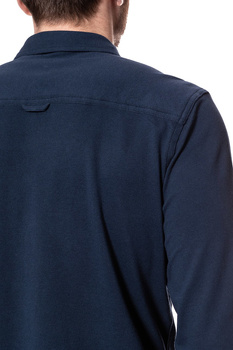 KOSZULA WRANGLER LS 2 PKT FLAP SHIRT NAVY W5996K735 112129909