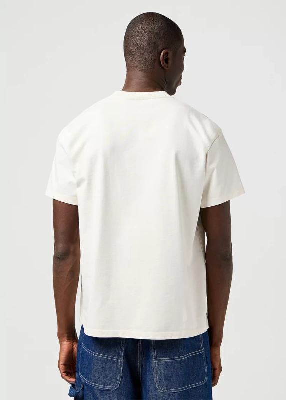 WRANGLER MĘSKA KOSZULKA WRANGLER CJ GRAPHIC TEE VINTAGE WHITE 112362910