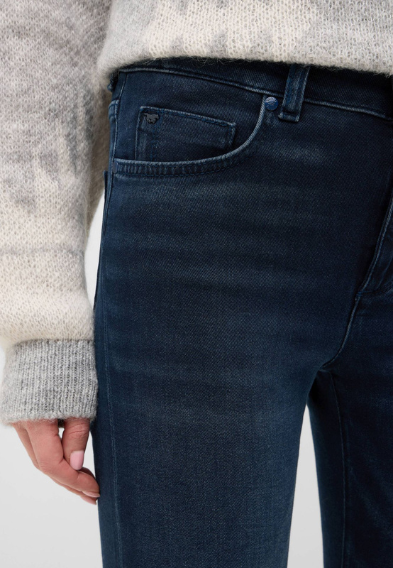 Damskie Spodnie Jeansowe Mustang Style Shelby Slim Denim Blue 1016909 5000 801