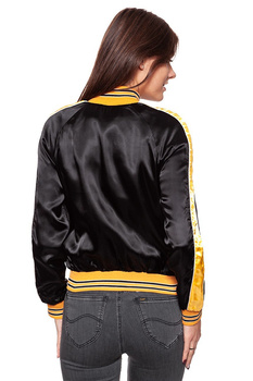DAMSKA KURTKA PRZEJŚCIOWA WRANGLER SATEEN BOMBER BLACK W4064YF01 112128705