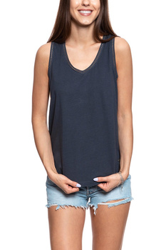 MUSTANG T SHIRT DAMSKI Alma V Linen 1009483 4085
