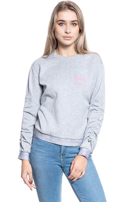 BLUZA DAMSKA LEE TECHNICAL SWS GREY MELE L36BSQMP 112107823