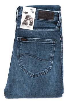 SPODNIE DAMSKIE LEE SCARLETT HIGH SITKA WORN IN L626LSJQ 112114252