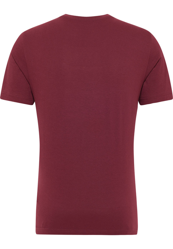 MUSTANG STYLE ALEX C LOGO TEE MĘSKI T-SHIRT KOSZULKA NADRUK ZINFANDEL 1013221 7184