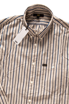 LEE RIVITED SHIRT DUST BEIGE L66IUELP 112116470