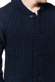 LEE CHUNKY CARDIGAN BRIGHT NAVY L84IOYCF