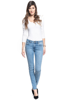 SPODNIE DAMSKIE WRANGLER SLIM STONED W28LJU98J 112128399