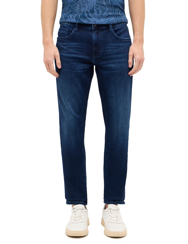 Męskie Spodnie Jeansowe Mustang Style Oregon Slim K Denim Blue 1015127 5000 802