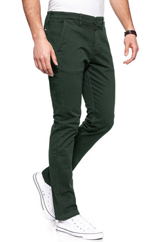LEE SPODNIE MĘSKIE CHINO GREEN  L768LL15A