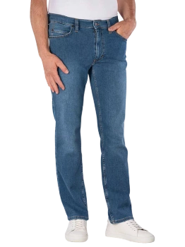 Męskie Spodnie Jeansowe Mustang Style Tramper Straight Denim Blue 1016437 5000 700