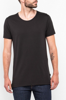 LEE FASHION FIT T MĘSKI T-SHIRT KOSZULKA Z KRÓTKIM RĘKAWEM PITCH BLACK L65WEPEM 112116229
