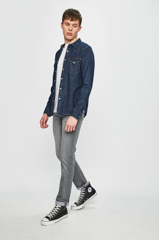 LEE WESTERN SHIRT MĘSKA KOSZULA JEANSOWA BLUEPRINT L643PLLH 112115418