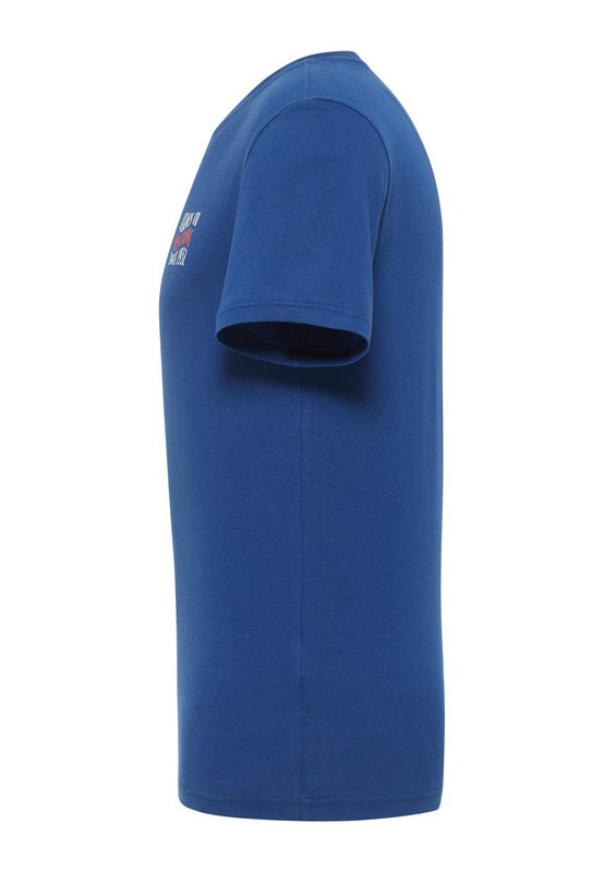 Męski T-Shirt Mustang Style Austin Navy Peony 1016267 5445