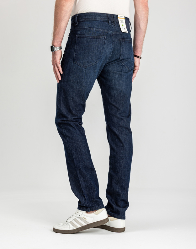Męskie Spodnie Jeansowe Tom Tailor TTJOSH REGULAR Clean Rinsed Blue Denim 1048363 10115