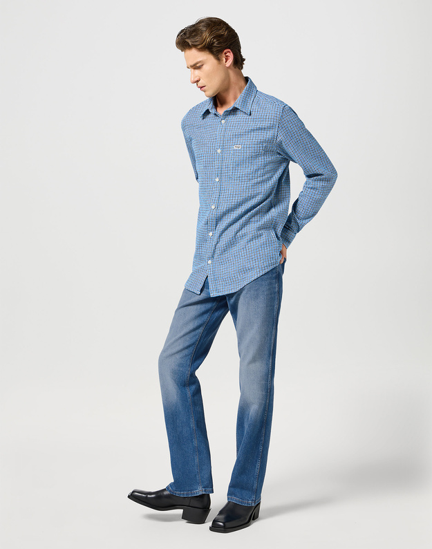 WRANGLER MĘSKIE SPODNIE JEANSOWE WRANGLER HORIZON PRAIRIE BLUE 112356832