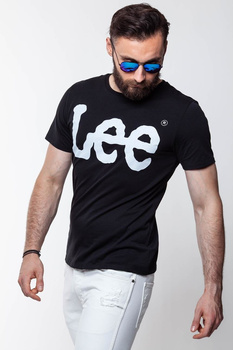 LEE T SHIRT LOGO TEE BLACK L64CAI01