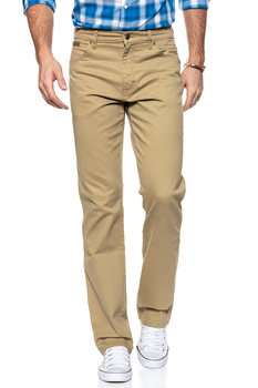 WRANGLER TEXAS MĘSKIE SPODNIE MATERIAŁOWE GOLDEN SAND W121TA223 112126201