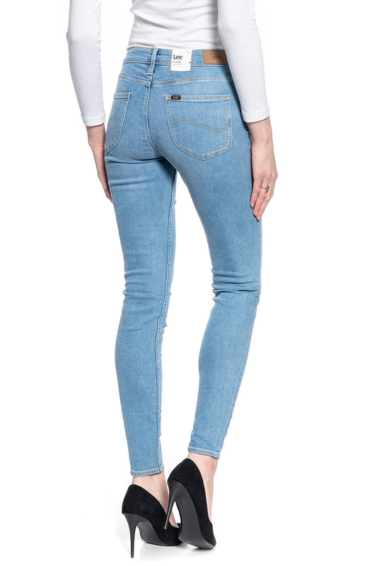 LEE SCARLETT DAMSKIE SPODNIE JEANSOWE GREY LIV L526QDBR 112140212