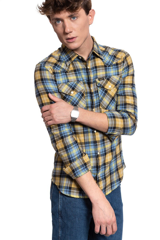 KOSZULA LEE WESTERN SHIRT FROST BLUE L643OBMJ 112115412