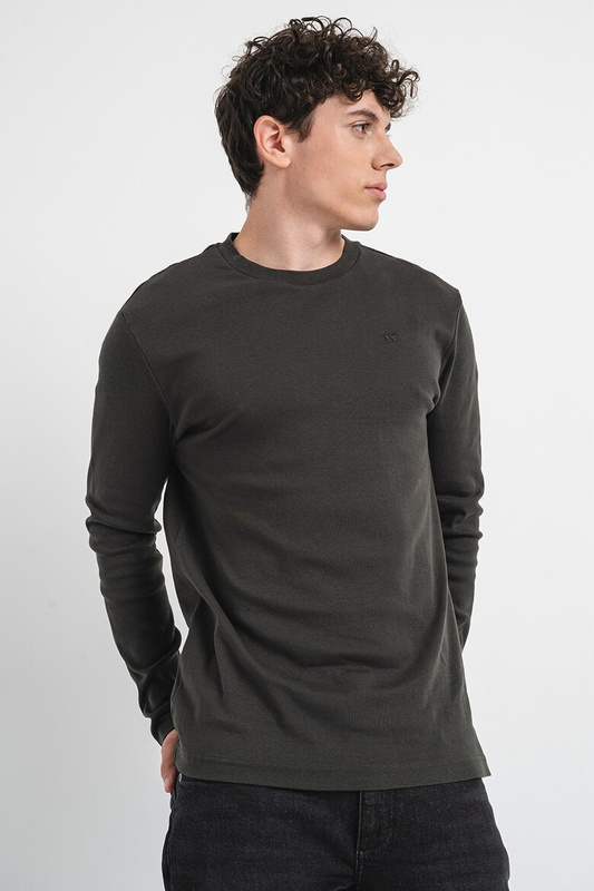 Męska bluza MUSTANG Arlington Pirate Black 1015674 4088