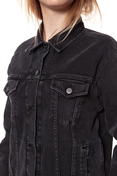 WRANGLER TRUCKER JACKET BACK TO BLACK W4070999S SAMPLE