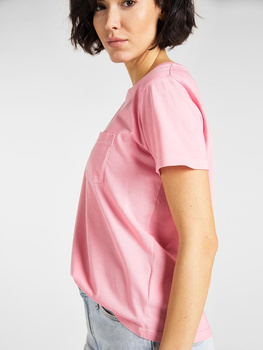 DAMSKI T-SHIRT LEE GARMENT DYED RELAXED FIT LA PINK L40RETNL 112108702