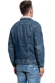 KURTKA MĘSKA LEE SHERPA RIDER DARK STONE L87ARDSS 112122881