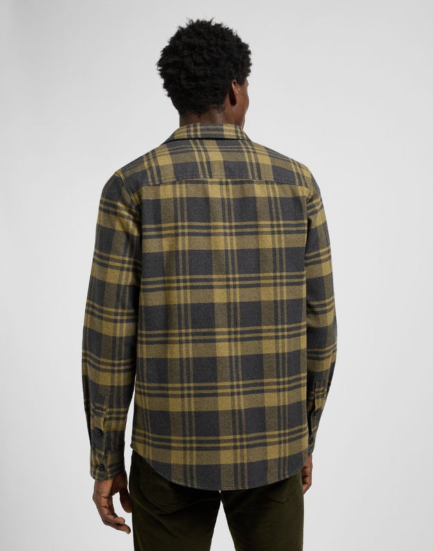 MESKA KOSZULA LEE LEESURE SHIRT MOSS GARDEN JASPE 112370559