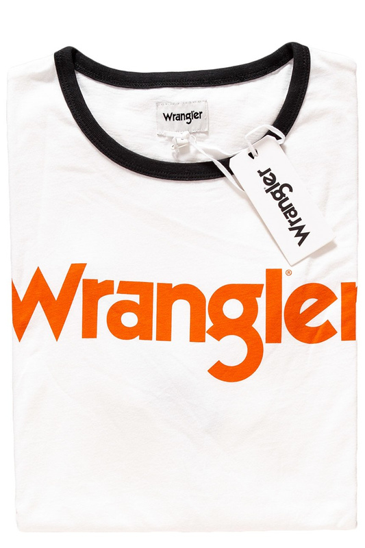 WRANGLER T SHIRT T-SHIRTS KABEL TEE OFFWHI W7C38D302 112131681