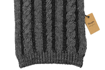 WRANGLER CABLE DARK GREY MEL SZALIK W0S09U206