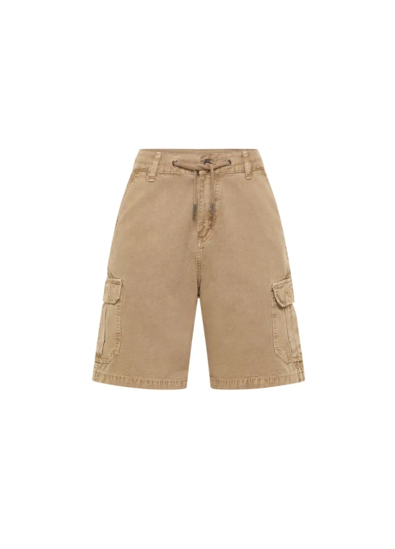 MĘSKIE SPODNIE MATERIAŁOWE MUSTANG Chicago Shorts Z Lemon Pepper 1015720 3375