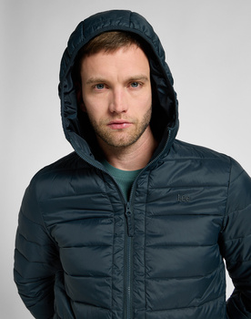 LEE MĘSKA KURTKA ZIMOWA LEE PUFFER JACKET CHARCOAL 112355704