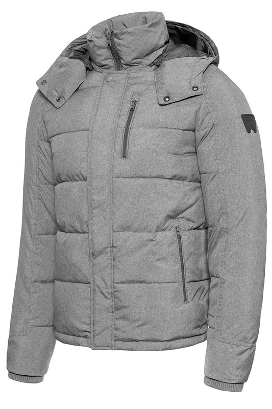 WRANGLER PROTECTOR JACKET GREY MARL W4727WQVB 112129022