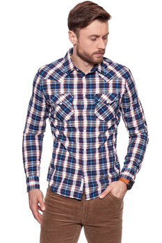 LEE WESTERN SHIRT BRIGHT NAVY L643ZACF