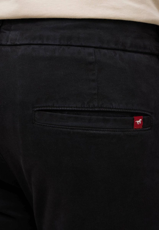 Męskie Spodnie Jeansowe Mustang Style Daytona Chino Black Beauty 1016824 4185