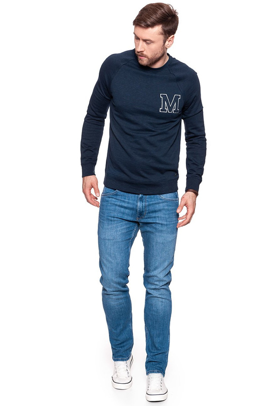 BLUZA MUSTANG MĘSKA APPLICATION SWEAT 1006375 4136