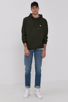 LEE PLAIN HOODIE SERPICO GREEN L80YTJOJ 112140885