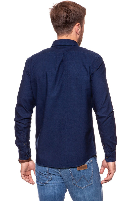 KOSZULA WRANGLER LS 1PKT BUTTON DOWN DARK INDIGO W5874BM1E 112129564