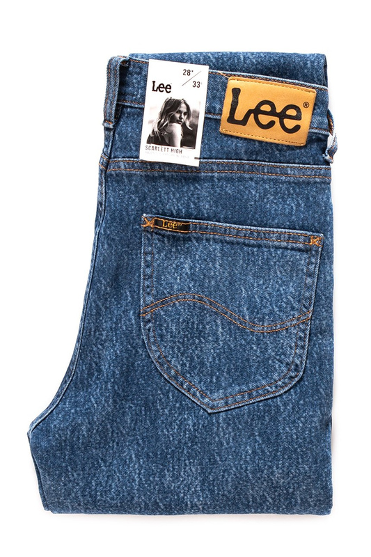 LEE SCARLETT HIGH MARBLE BLUE L31AROQE 112107002