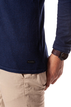 LEE V NECK KNIT MEDIEVAL BLUE L84OAH13