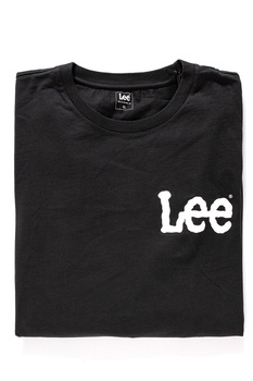 LEE LS LOGO T PITCH BLACK L63NAIEM 112115135